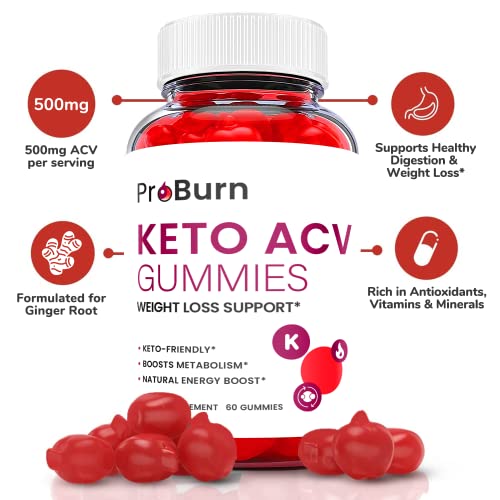 (3 Pack) Pro Burn Keto Gummies - Pro Burn Keto ACV Keto Gummies, Pro Burn Keto Gummies