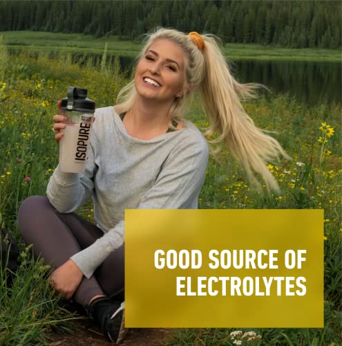 Isopure Protein Powder, Zero Carb Whey Isolate with Vitamin C & Zinc for Immune Support Isopure