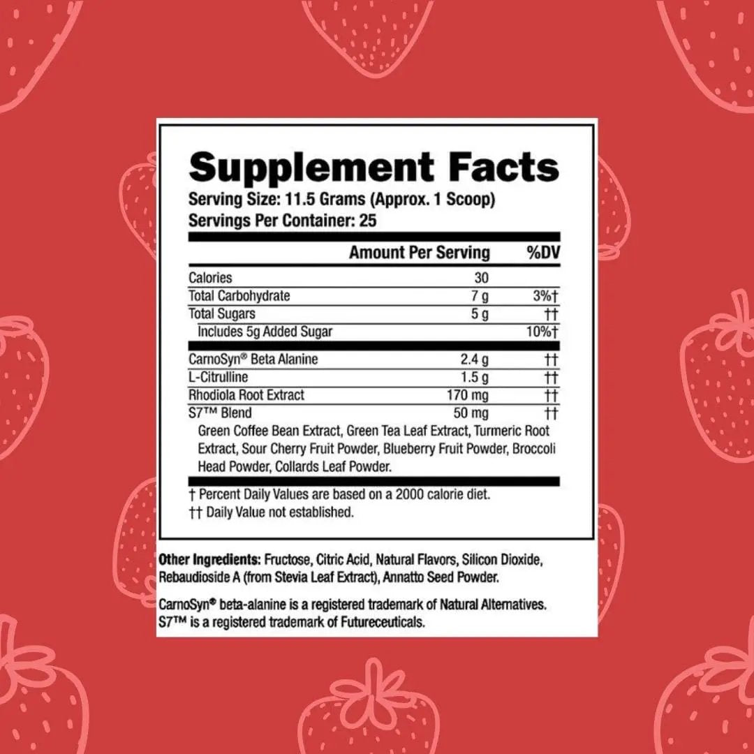 Humble Wellness Pre-Workout: Increase Focus, Decrease Mental Fatigue, Supports Nitric Oxide Booster, Decrease Muscle Fatigue, No Artificial Colors, Vegan, Non GMO, 25 Servings