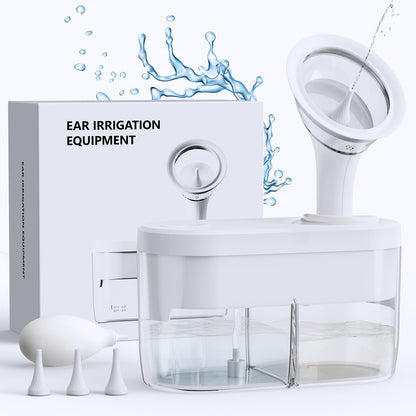 Water Powered Ear Cleaner, Ear Wax Removal Kit with Sewage System