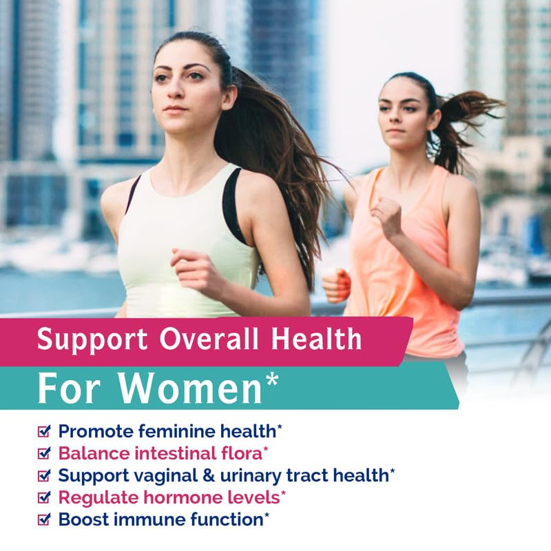 Innate Vitality Women’s Probiotics, 100 Billion CFUs 18 Strains, with Cranberry, Vitamin C Innate Vitality