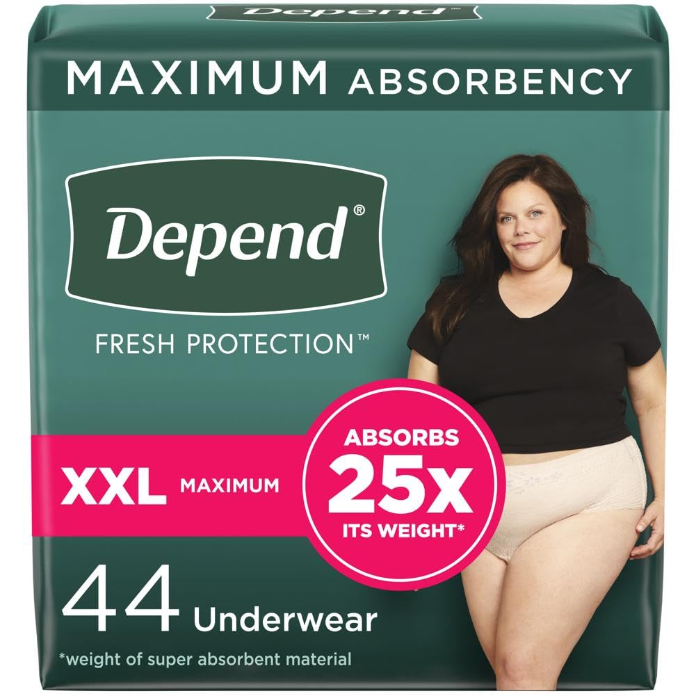 Depend Fresh Protection Adult Incontinence Underwear for Women