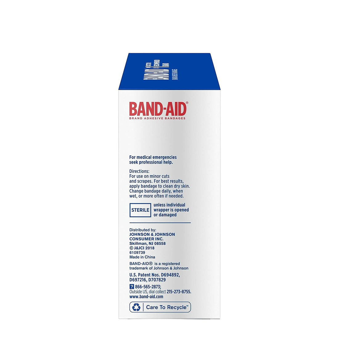 Band-Aid Brand Flexible Fabric Adhesive Bandages for Wound Care and First Band-Aid