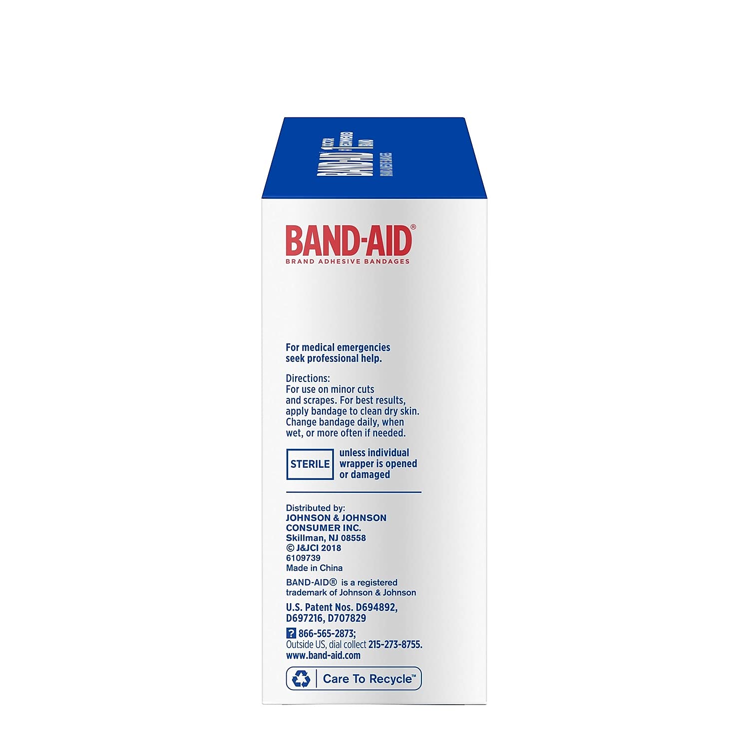 Band-Aid Brand Flexible Fabric Adhesive Bandages for Wound Care and First Band-Aid