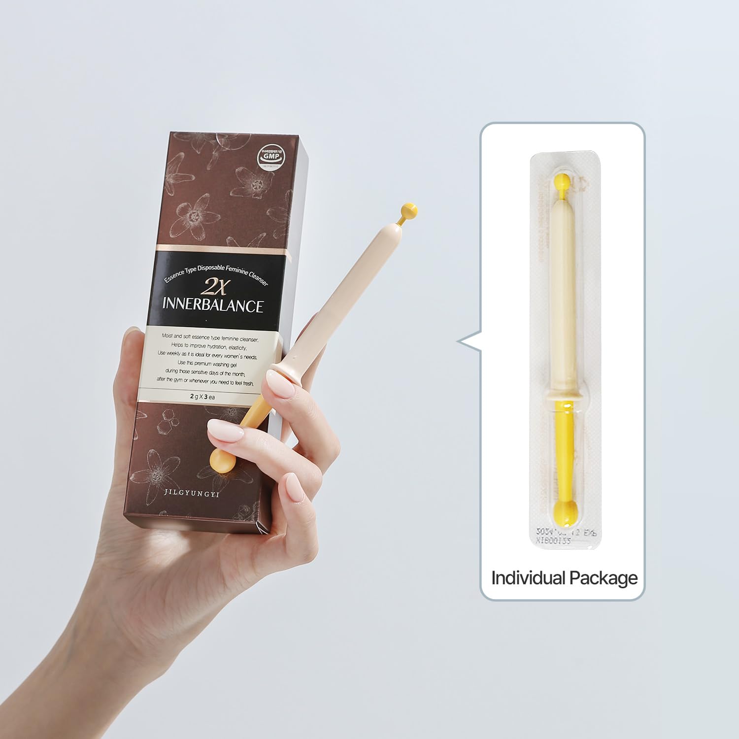 JilGyungYi 2X Inner Balance Intimate Feminine Cleansing Wash PH Balanced Odor Relief JilGyungYi