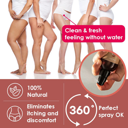 [USDA] TheAromaShop Organic Rose Secret- Natural feminine Spray,Intimate Care
