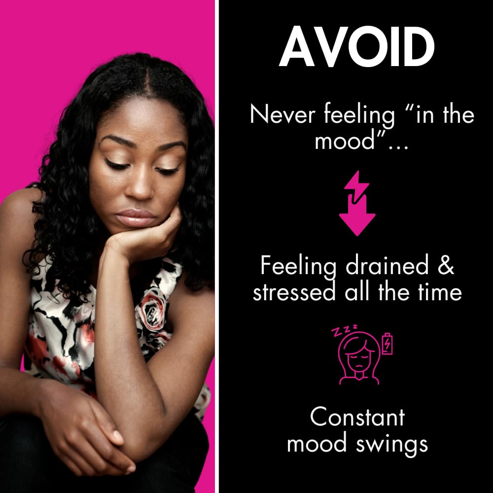 Hormone Balance & Mood Support for Women - Restore Female Drive & Reduce Mood UNALTERED