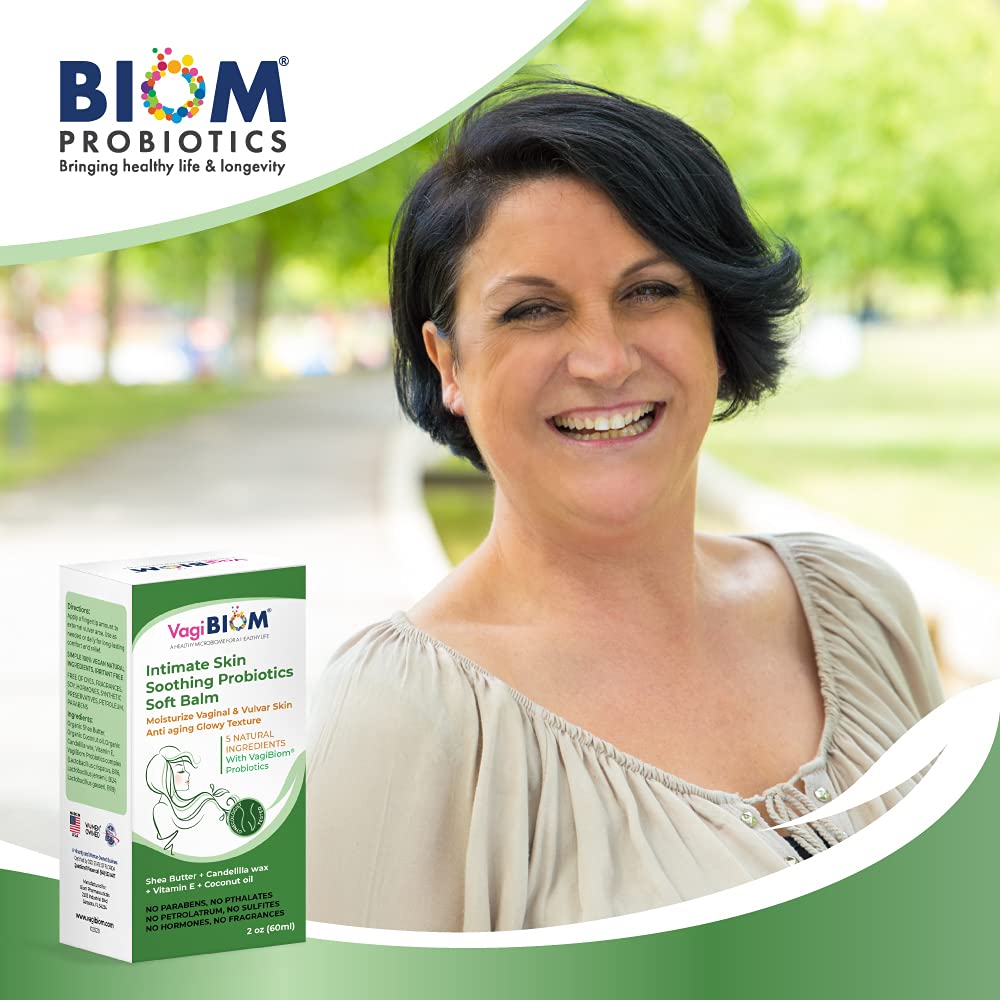 Intimate Skin Soothing Probiotics Soft Balm SheaButter with VagiBiom Lactobacillus crispatus Biom Probiotics