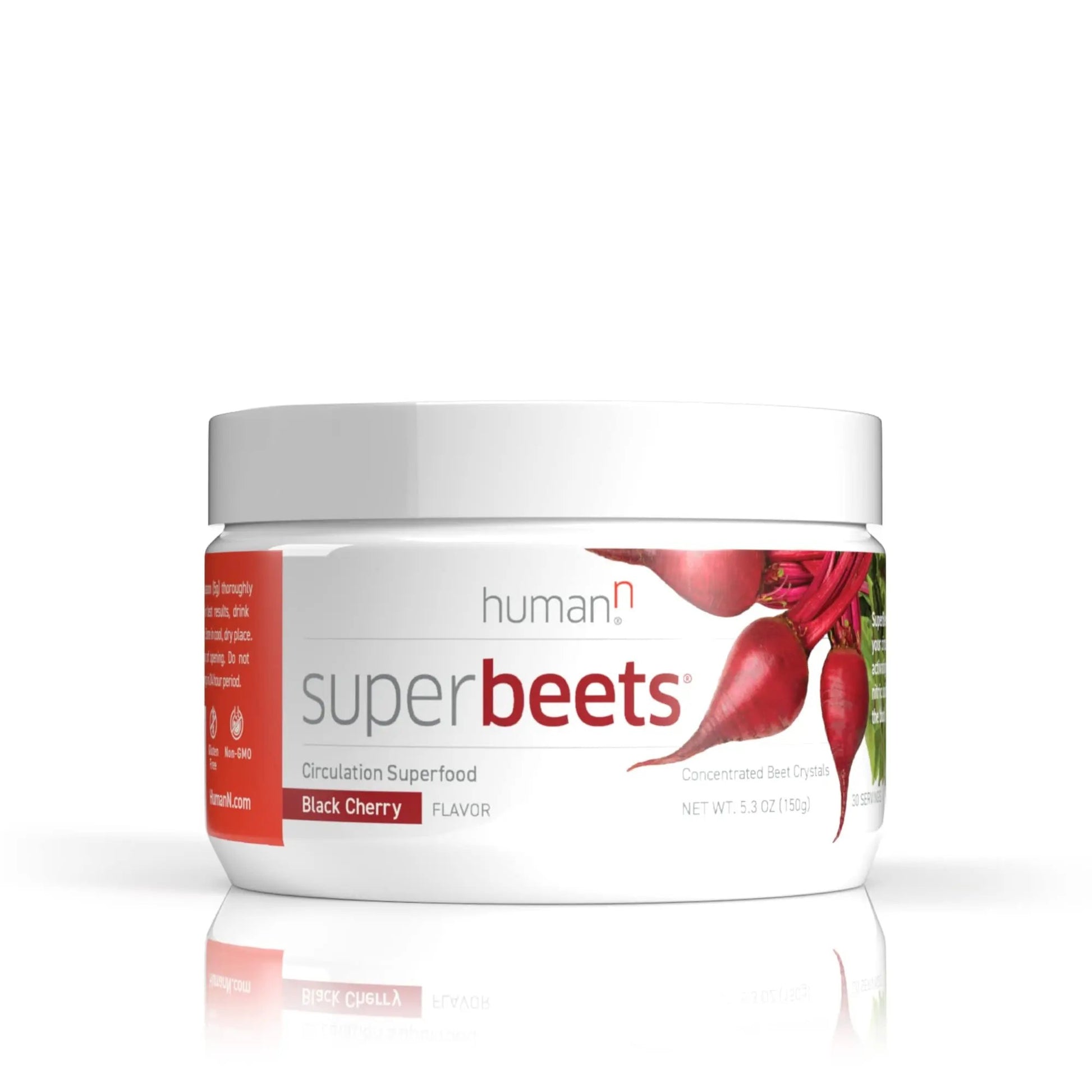 humanN SuperBeets Heart Chews & SuperBeets Black Cherry Powder