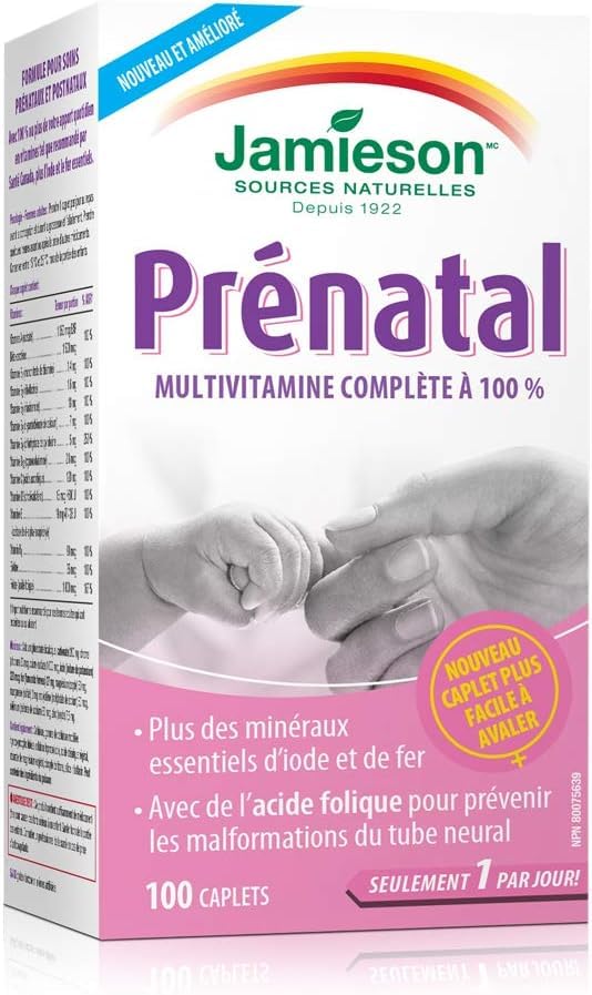 Jamieson Prenatal Multivitamin 100Caplets Jamieson