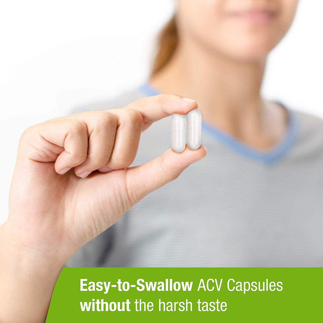 Apple Cider Vinegar 1500mg, 100% Organic, Pure & Raw - Healthy Digestion 