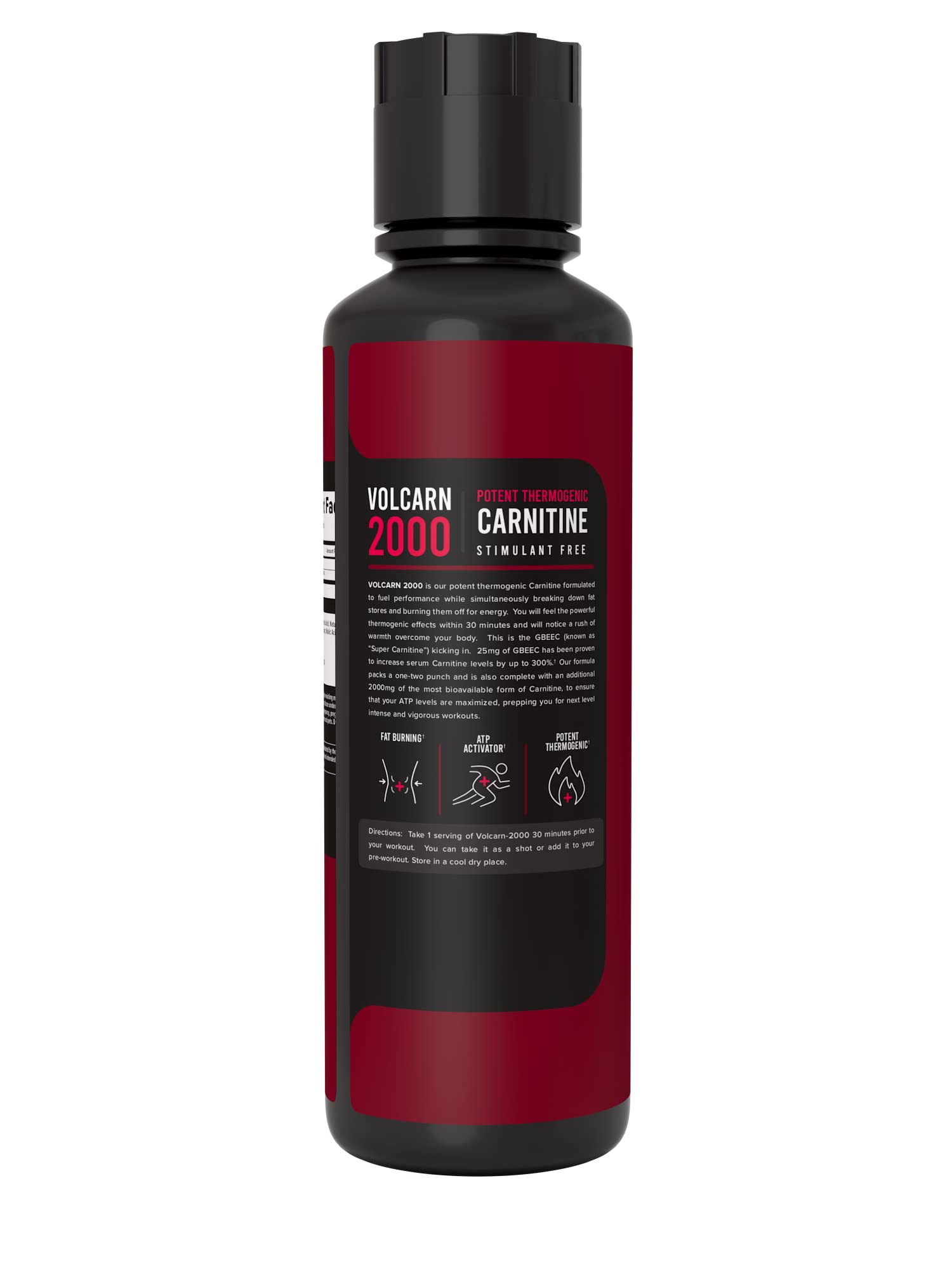 InnoSupps Volcarn 2000 - Advanced Fat Burning Liquid | L-Carnitine,GBEEC, Boost Energy InnoSupps