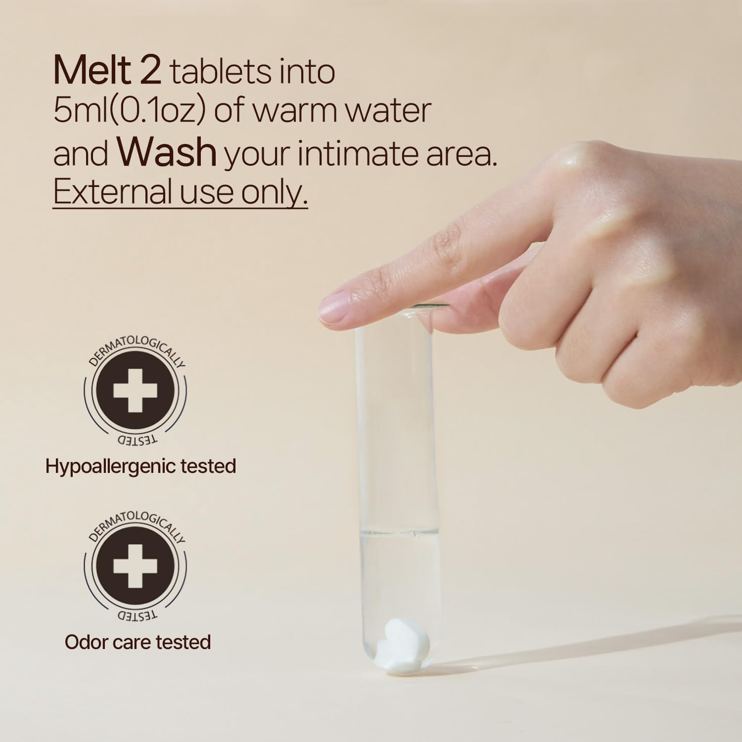 JILGYUNGYI PRO Feminine Wash Tablets - Feminine Intimate Solution - Moisturizing, Tightening JILGYUNGYI