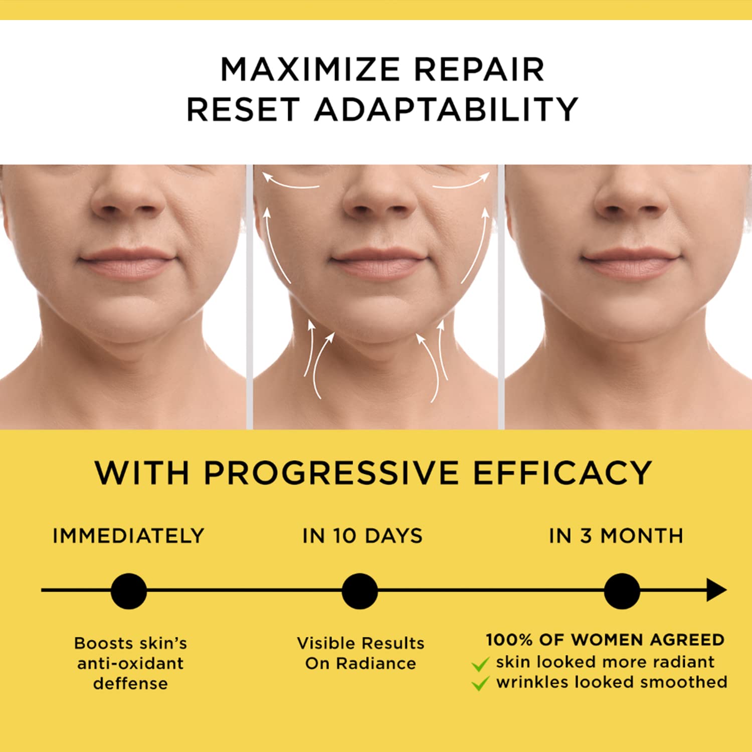 DERPHEA Neck Cream, Face Firming Cream, Face & Neck Cream, Advanced Skin Tightening DERPHEA