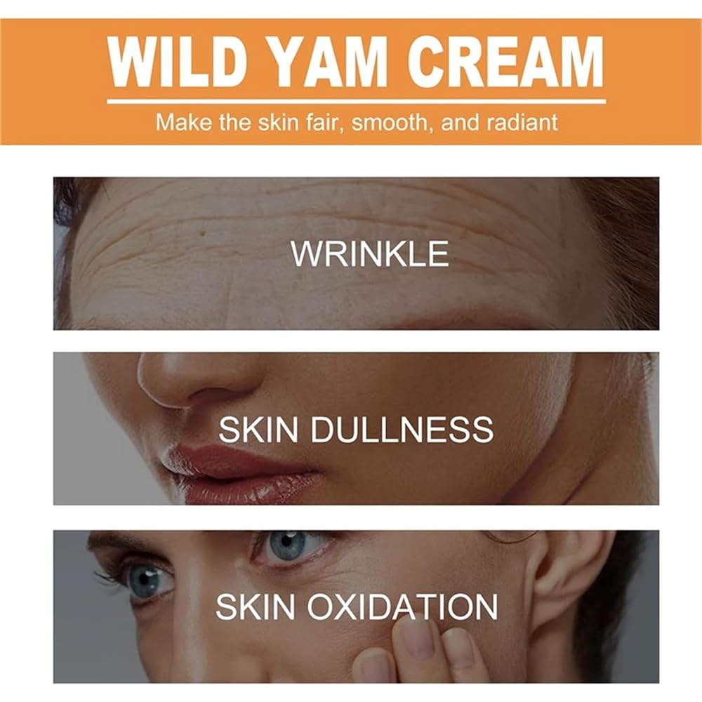 Aniswan Yam Cream, Wild Yam Cream - Annas Wild Yam Cream Organic for Hormone Balance POMNZXC