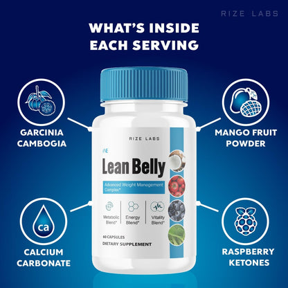 (2 Pack) Ikaria Lean Belly Juice Capsules for Weight Loss - IkariaLeanBelly Advanced rize labs