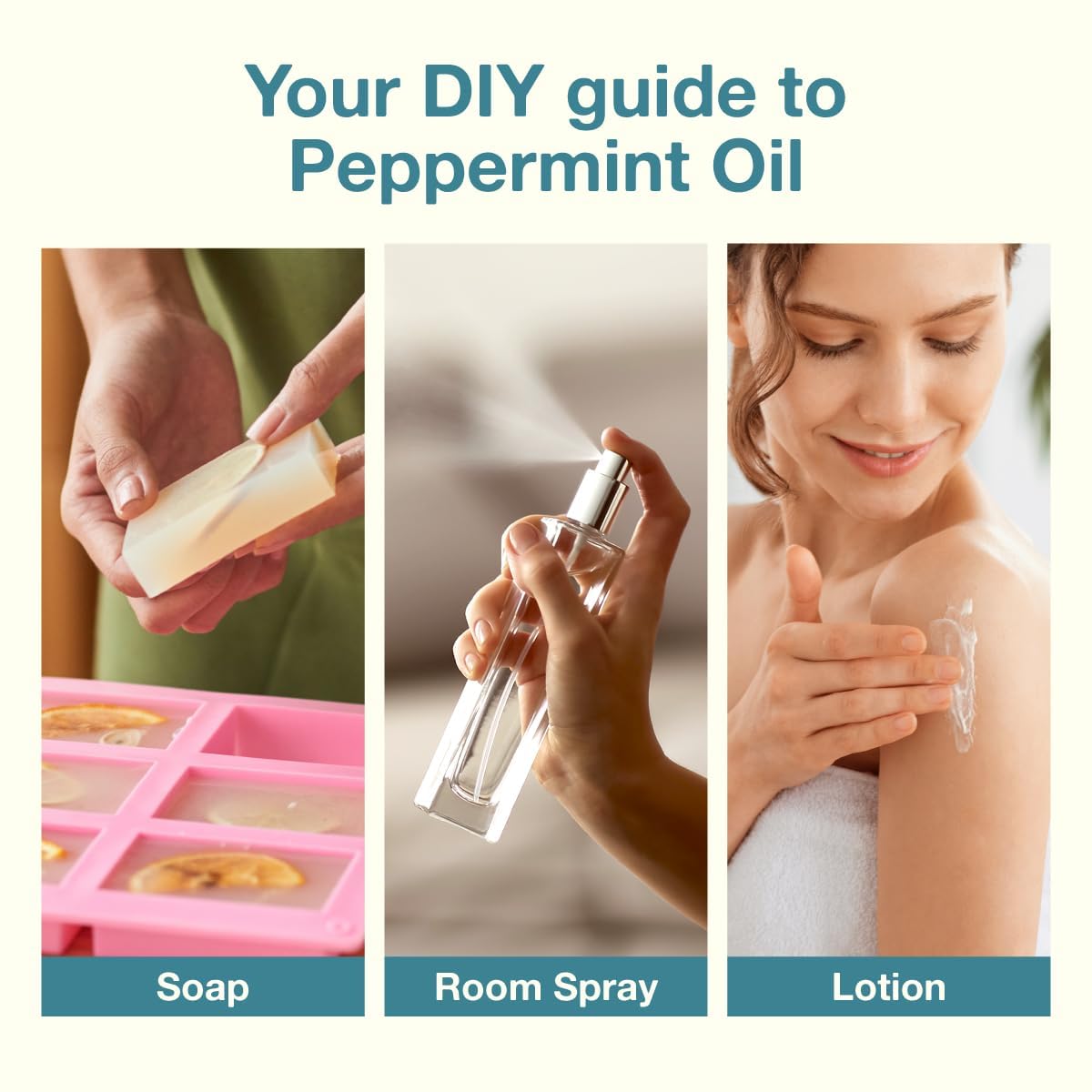 Kukka Peppermint Oil for Hair - Natural Mint Essential Oils - Premium Grade Natural Peppermint Essential Oil KUKKA essential oils