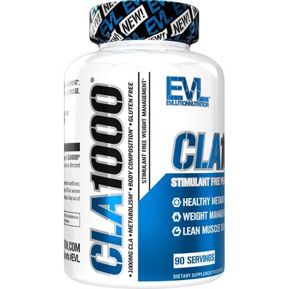 Conjugated Linoleic Acid CLA Pills - CLA 1000mg Diet Pills to Support Weight Loss Fat Burning