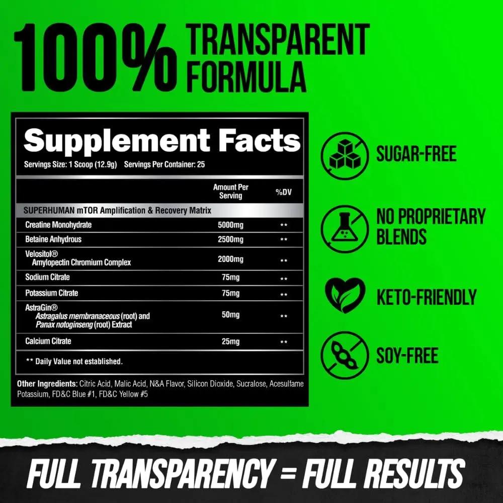 ALPHA LION Superhuman Pre Workout Powder & Post Workout Recovery Bundle