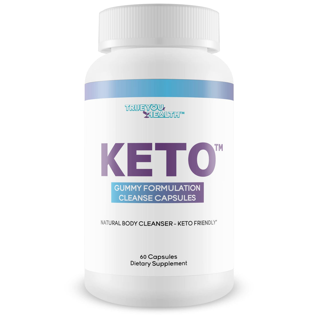 Keto Gummy Formulation Cleanse Capsules - Aid Cleansing & Detoxification - Help Flush 
