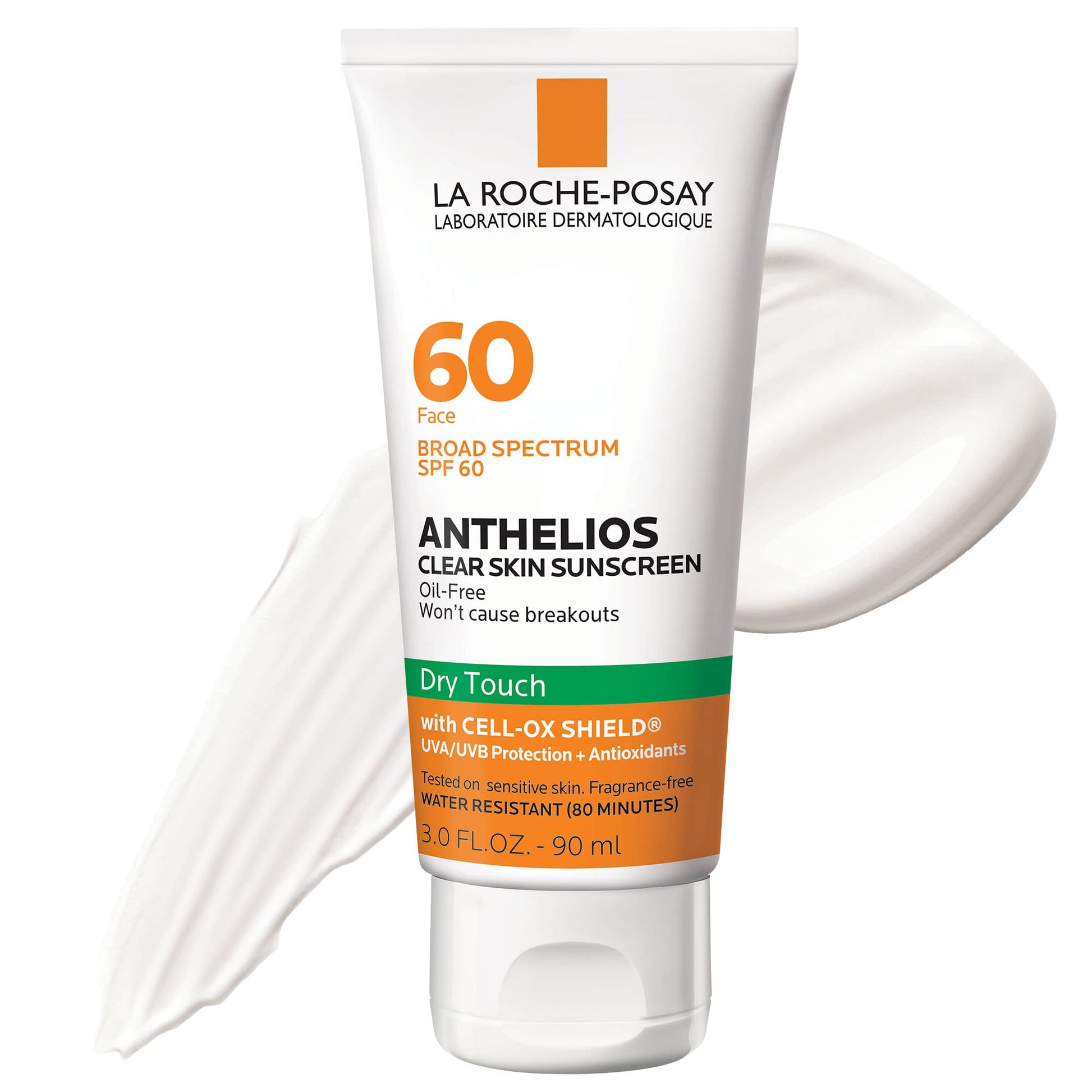 La Roche-Posay Anthelios Clear Skin Dry Touch Sunscreen SPF 60, Oil Free La Roche-Posay