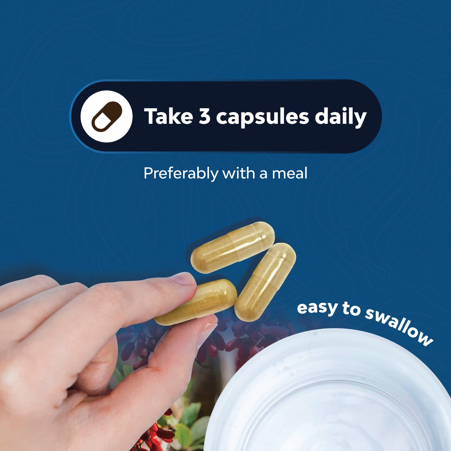 Balancing Berberine Plus 1200mg Per Serving Complex - Antioxidant Berberine with Ceylon Natures Craft