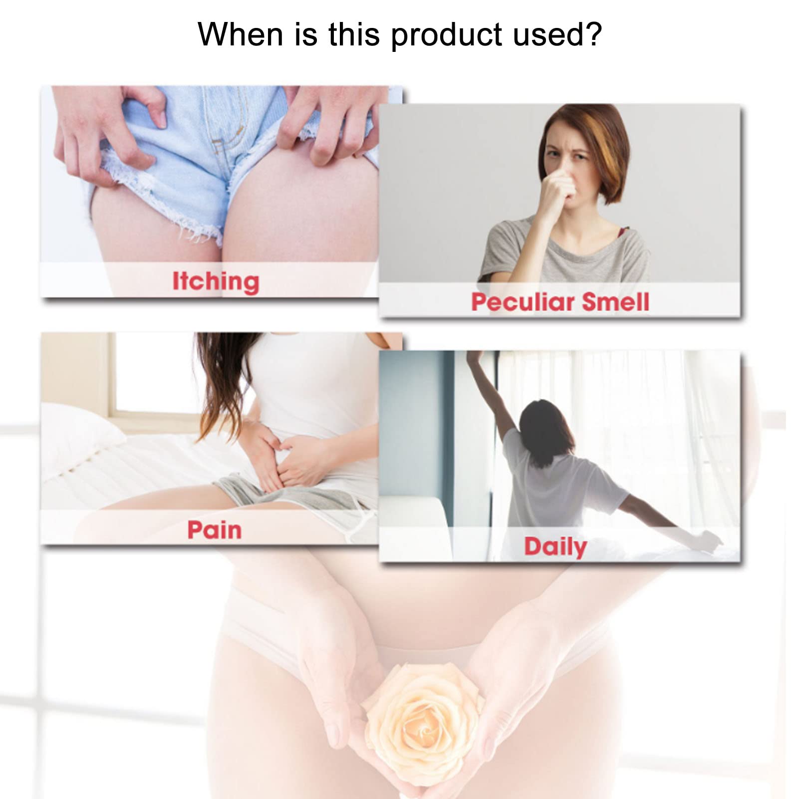 100Pcs Vaginal Ph Test Strips, Disposable Ph Balance Test Strips for Women Generic