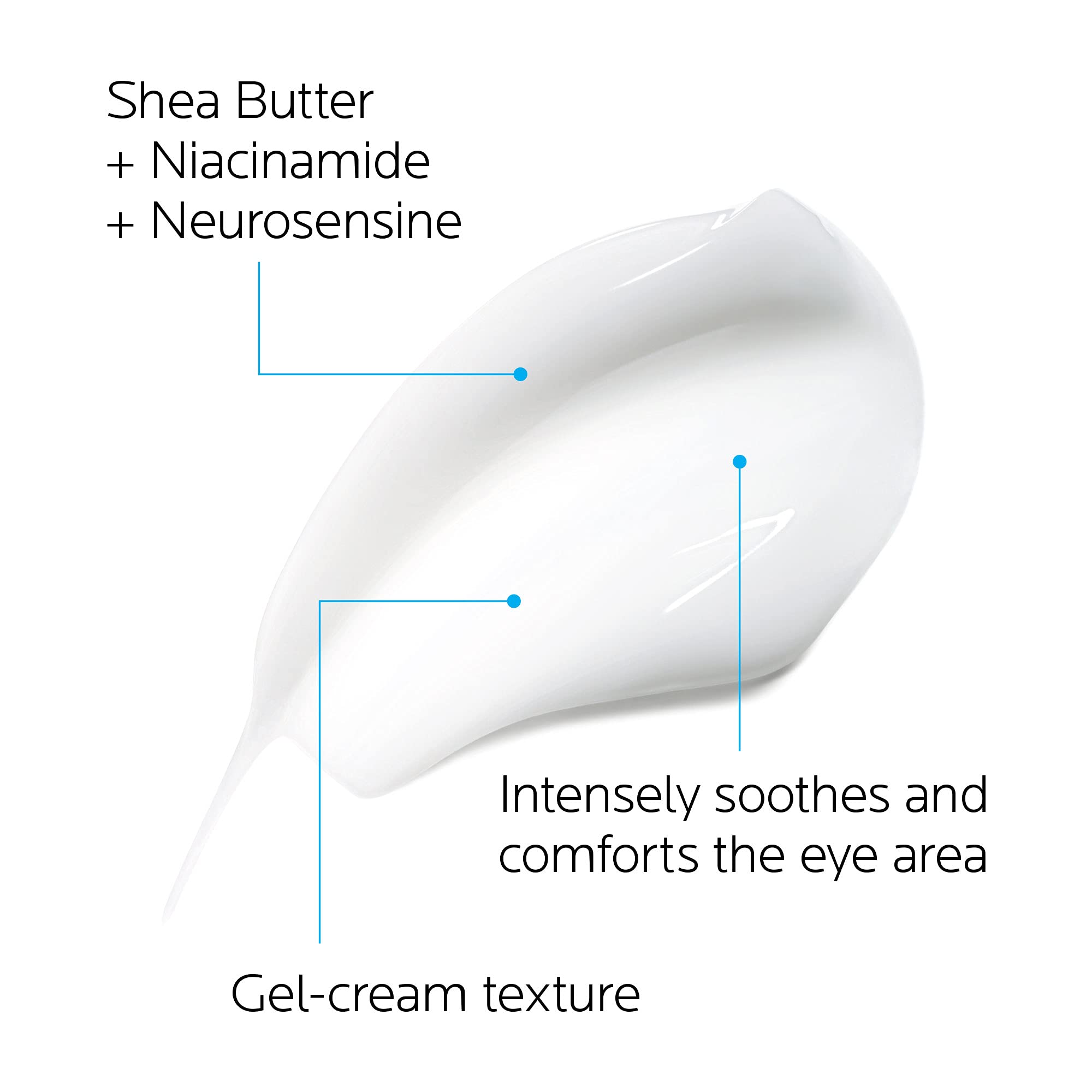 La Roche-Posay Toleriane Dermallergo Eye Cream Soothing Repair Moisturiz La Roche-Posay