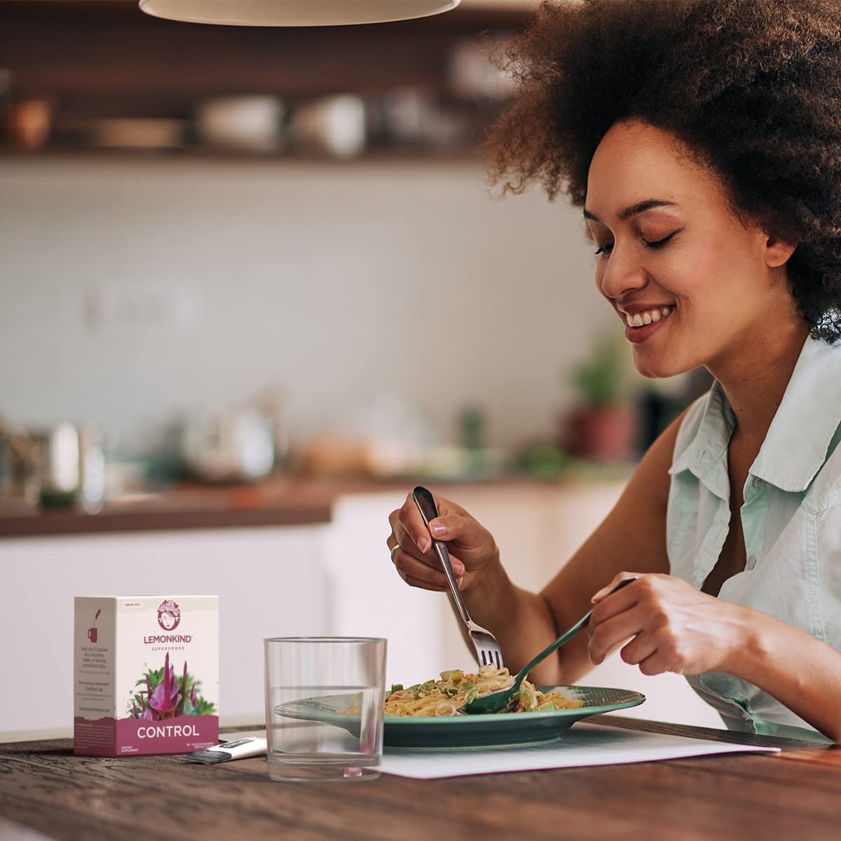 LEMONKIND Organic Zero Calorie Control - Healthy Supplement for Controling Snacking