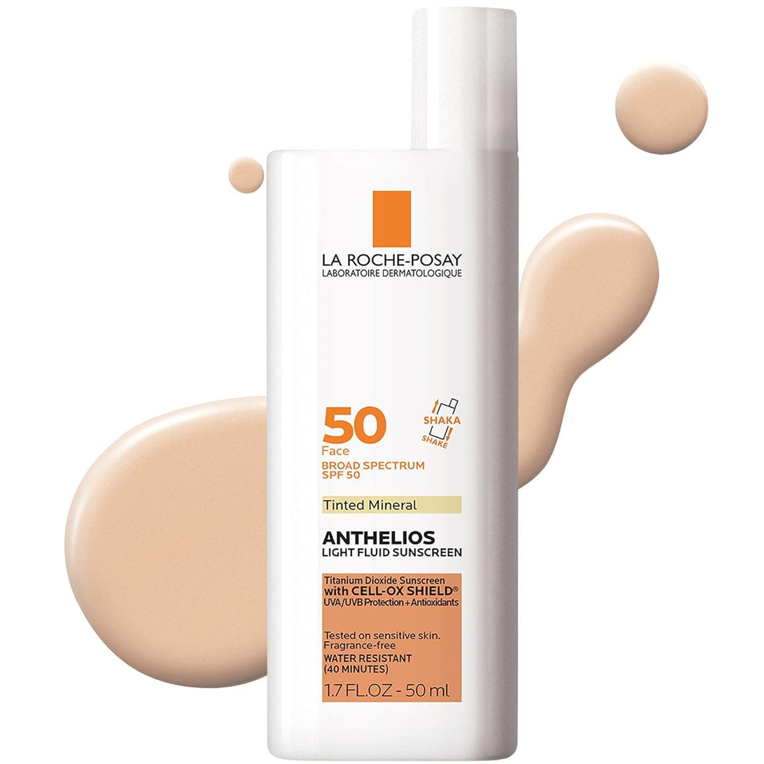 La Roche-Posay Anthelios Tinted Sunscreen SPF 50, Ultra-Light Fluid La Roche-Posay