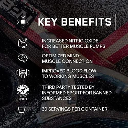 BARE PERFORMANCE NUTRITION, BPN Endo Pump Pre-Workout Muscle Pump Enhancer BARE PERFORMANCE NUTRITION