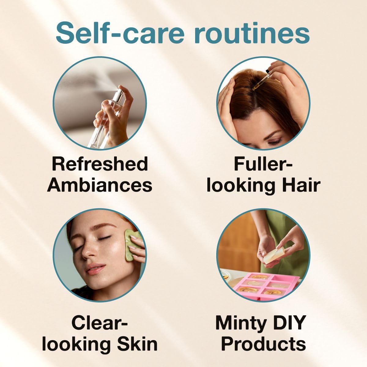 Kukka Peppermint Oil for Hair - Natural Mint Essential Oils - Premium Grade Natural Peppermint Essential Oil KUKKA essential oils