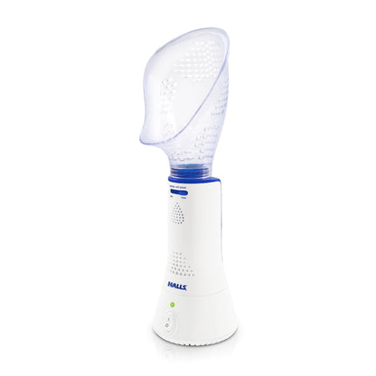 Crane x HALLS Corded Personal Steam Inhaler for Sinus, Congestion, Cough, & Cold Relief,
