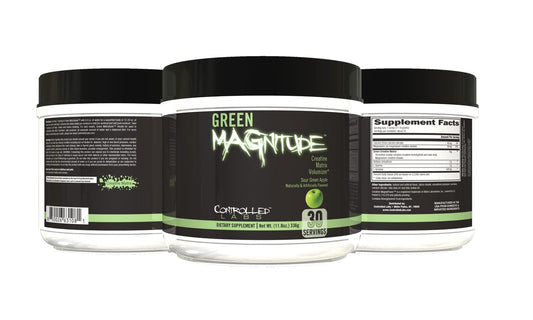 CONTROLLED LABS Green Magnitude Supplement, Synergistic Creatine Formula Powder