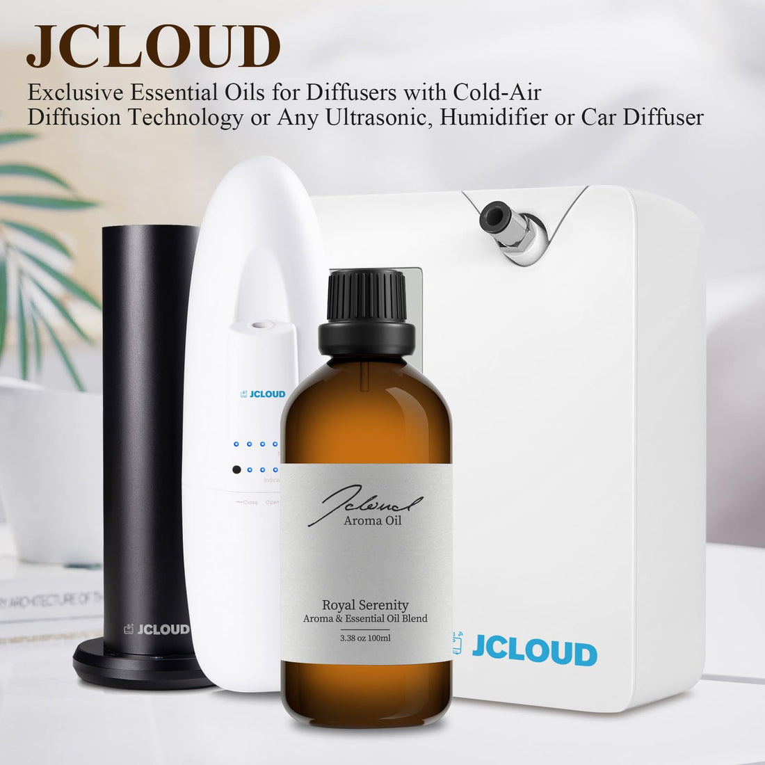 JCLOUD Royal Serenity Essential Oil Inspired by Ritz-Carlton Hotel | Hotel Collection - Pure Aromatherapy