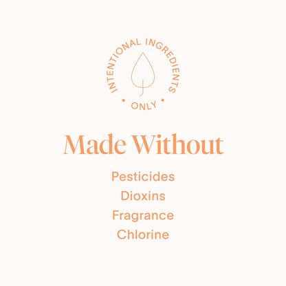 Cora 100% Organic Cotton Non-Applicator Tampons | Ultra-Absorbent, Unscented, Natural, Non-Toxic