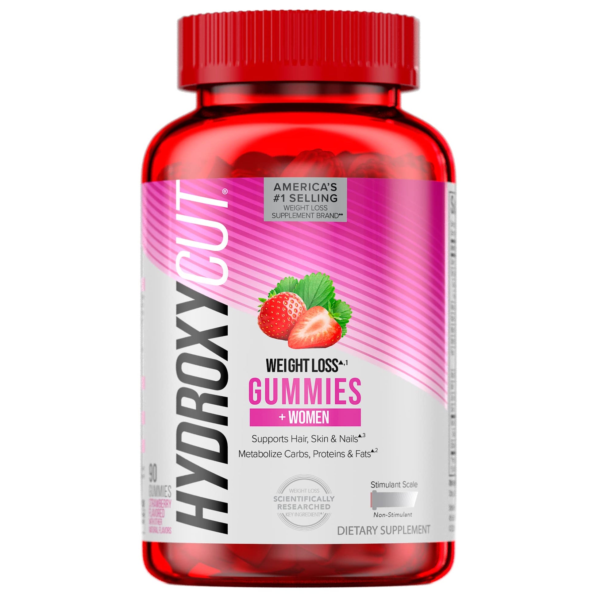 Hydroxycut Gummies + Women Strawberry 90ct