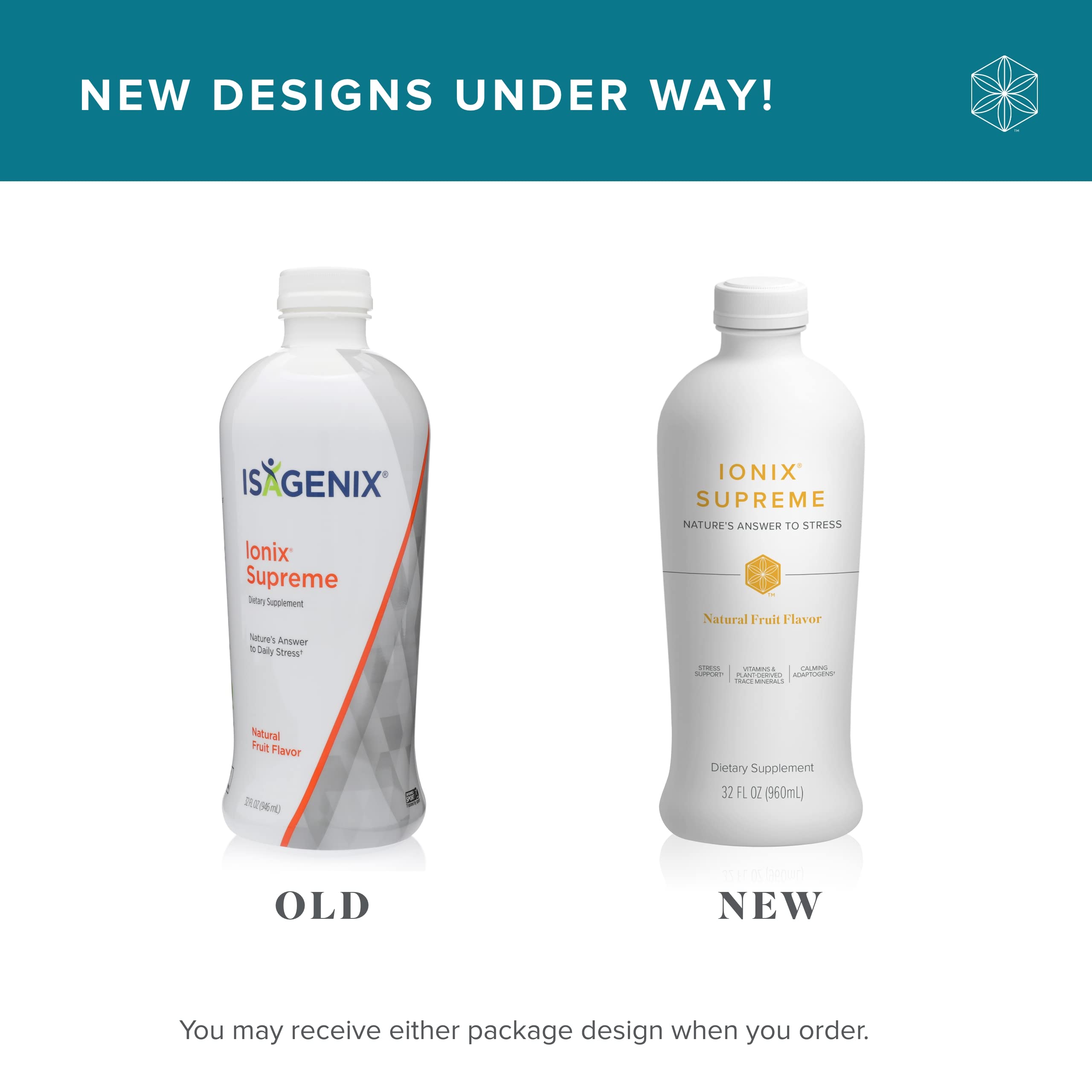 Isagenix Ionix Supreme - Powder Supplement with Vitamin B12 & Niacin - Focus Supplemen Isagenix