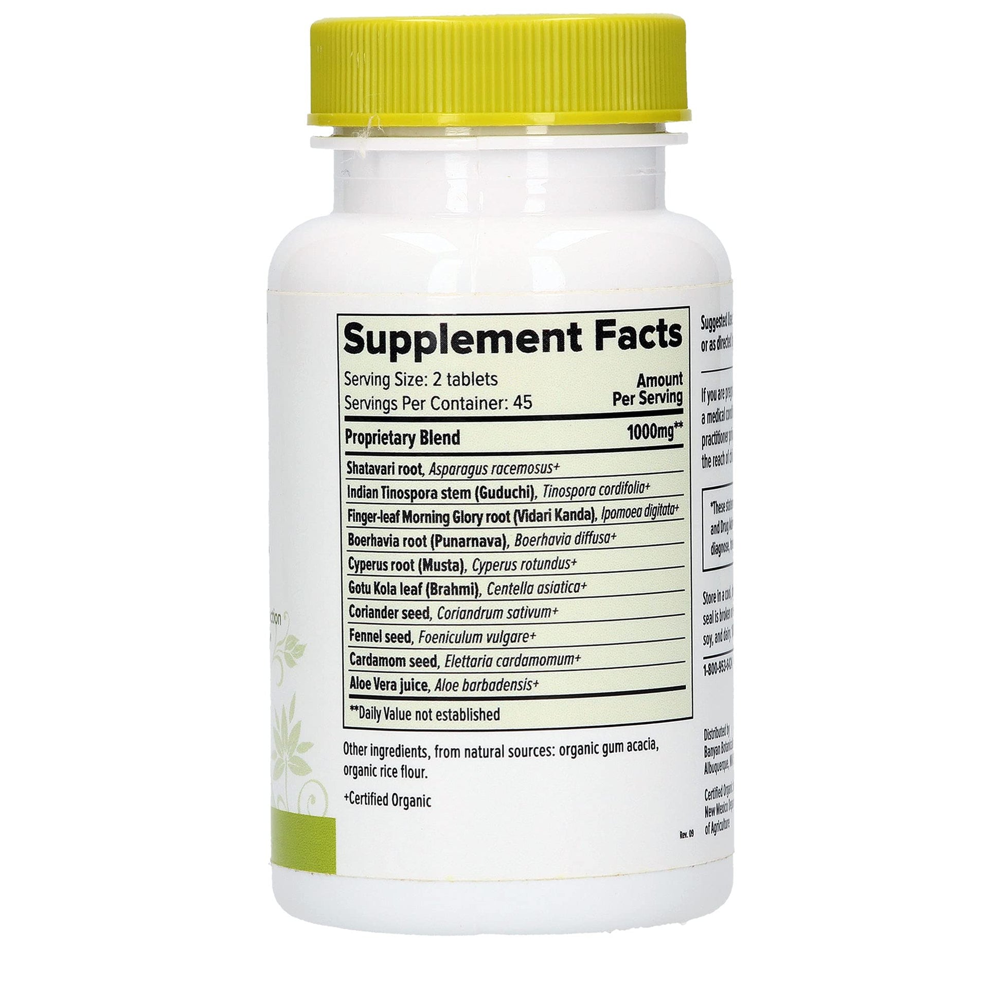 Banyan Botanicals Women’s Support – Organic Herbal Tablets – Promotes a Healthy Female Reproductive Banyan Botanicals