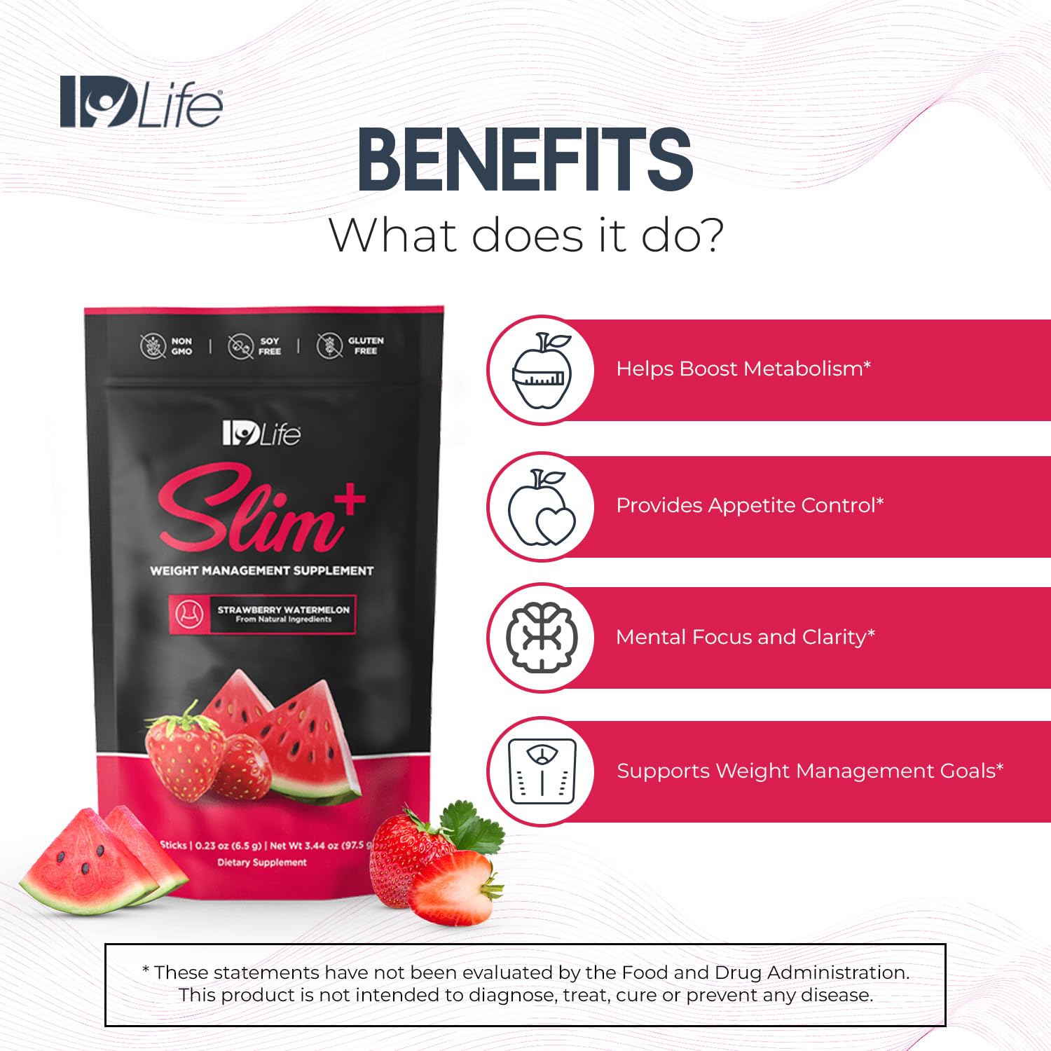 IDLife - Slim+ Weight Management Supplement - Easy to Prepare Delicious, Vegetarian IDLife