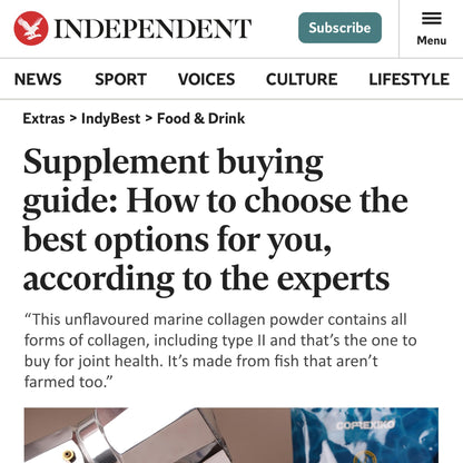 CORREXIKO Premium Marine Collagen Powder - Wild Caught Fish from Canada (Not Farmed)