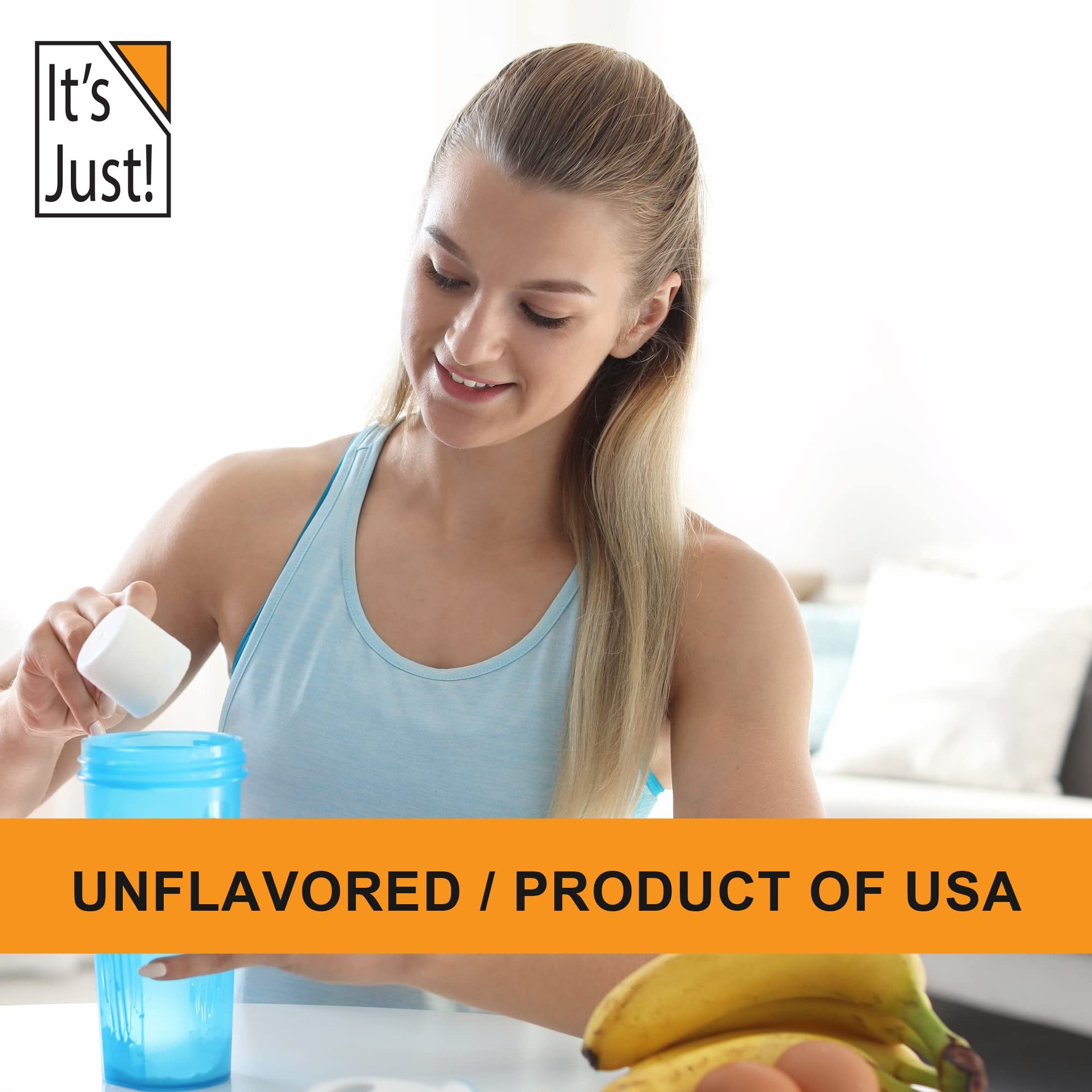 It's Just! - 100% Whey Protein Concentrate, Made in USA, Premium WPC-80, No Added It's Just!