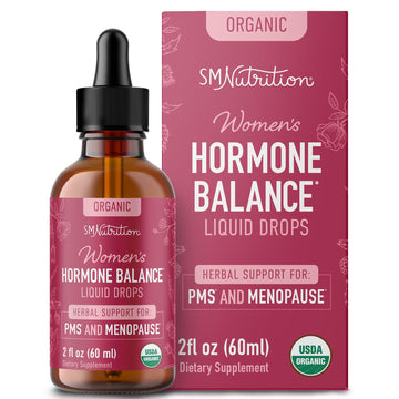 Hormone Balance Liquid Drops | With Stinging Nettle, Black Cohosh, Red Raspberry Leaf