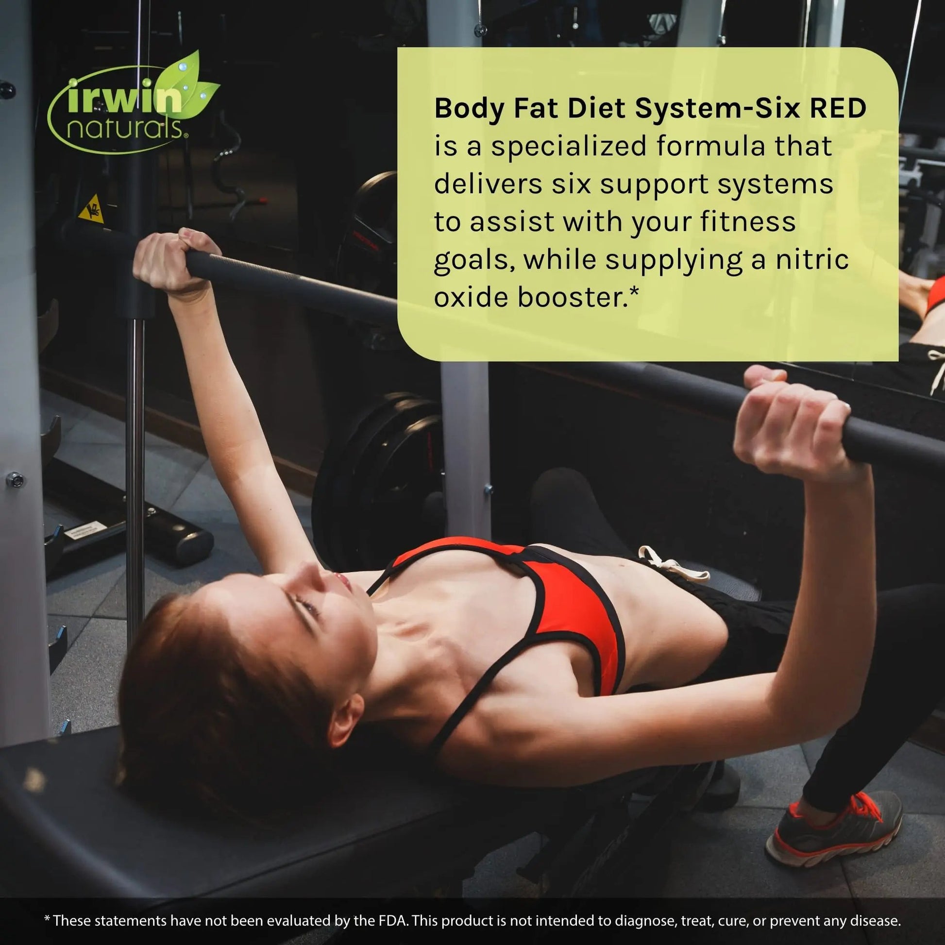 Irwin Naturals Body Fat Diet System-Six RED - 72 Liquid Soft-Gels, Pack of 2 - 6-in-1 Formula for Weight Management with Nitric Oxide Booster - 48 Total Servings