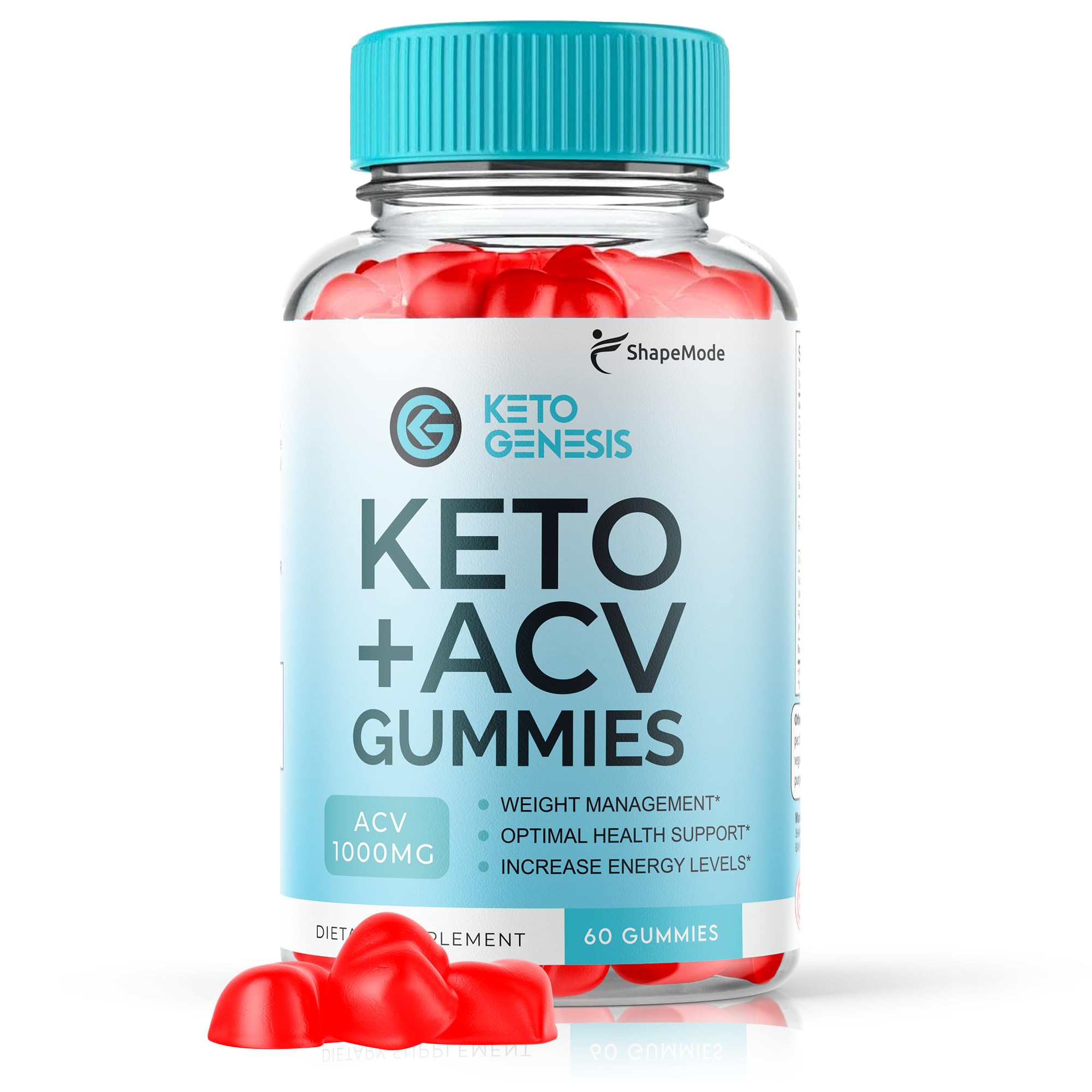 Keto Genesis ACV Gummies - Advanced Weight Loss, Genesis Keto Ketones Apple Cider 