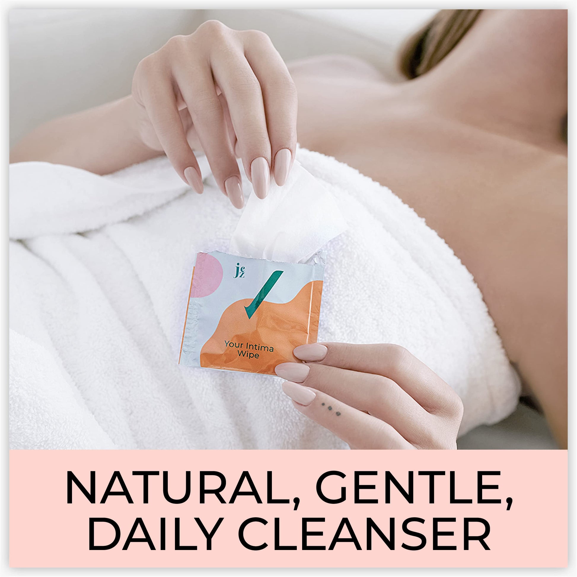 Jez Your Intima Wipes 30-Pack - Women's Feminine Care, Hygiene Products On the Go JEZ