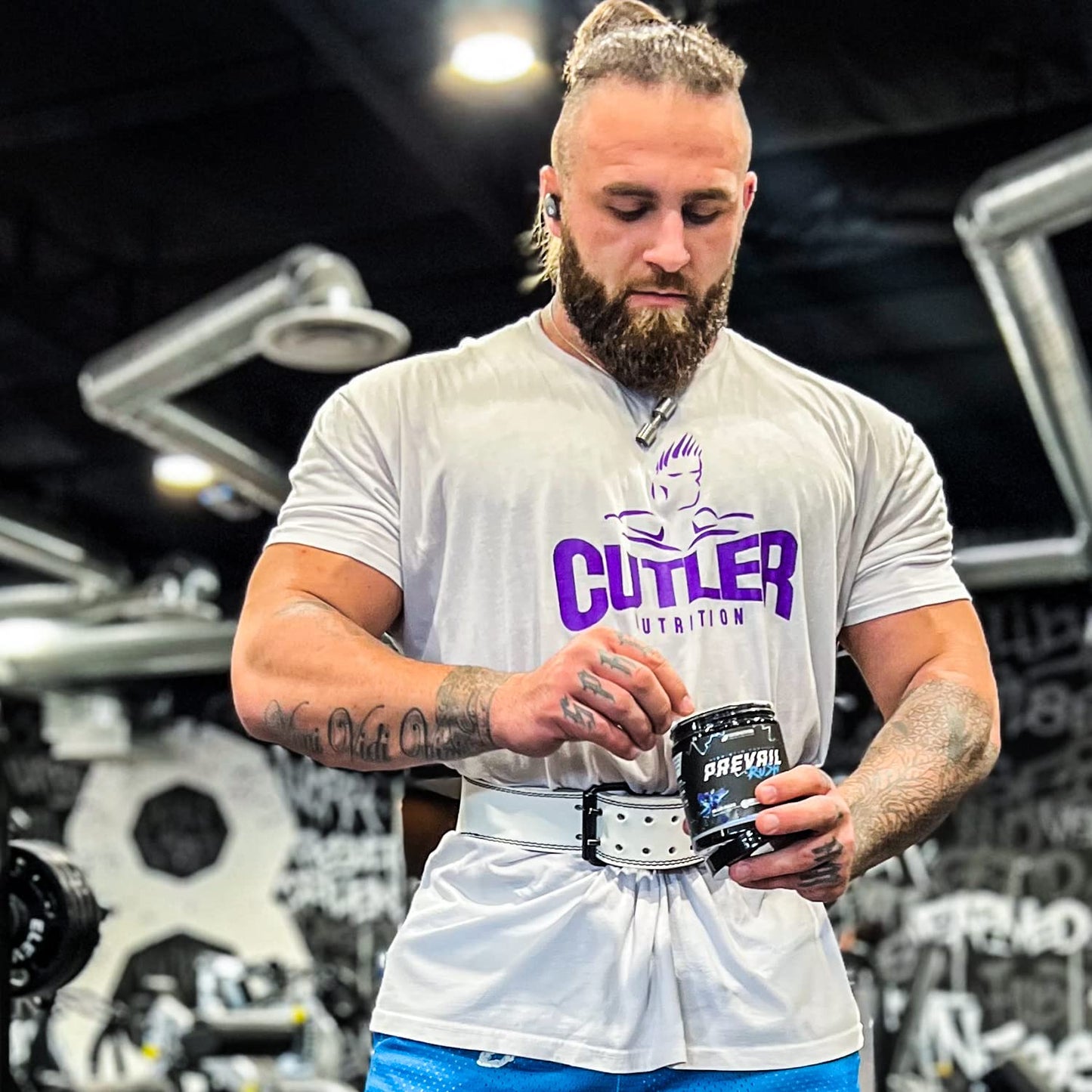 Cutler Nutrition High Stim Pre Workout Powder Prevail Rush Preworkout for Men & Women