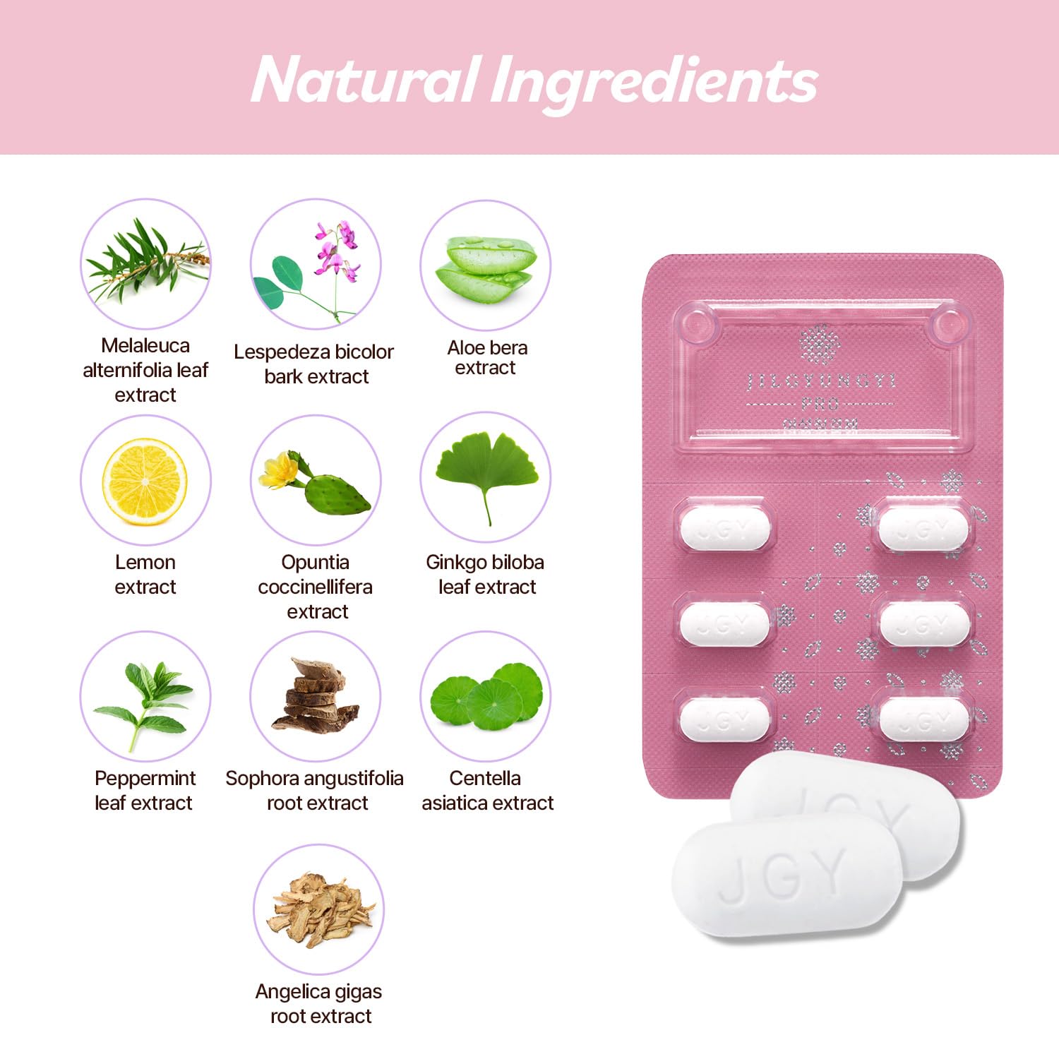 JILGYUNGYI PRO Feminine Wash Tablets - Feminine Intimate Solution - Moisturizing, Tightening JILGYUNGYI