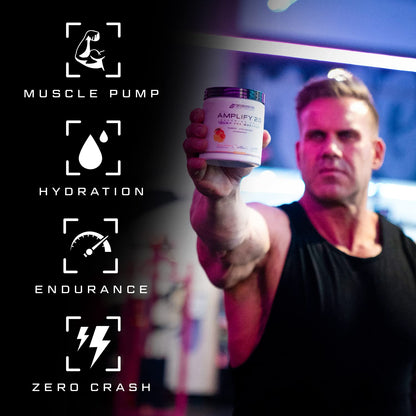 Cutler Nutrition Amplify 2.0 Caffeine Free Pre Workout for Men and Women Stimulant Free Cutler Nutrition